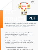 Text Structure: The Method Used by Authors To Organize Information