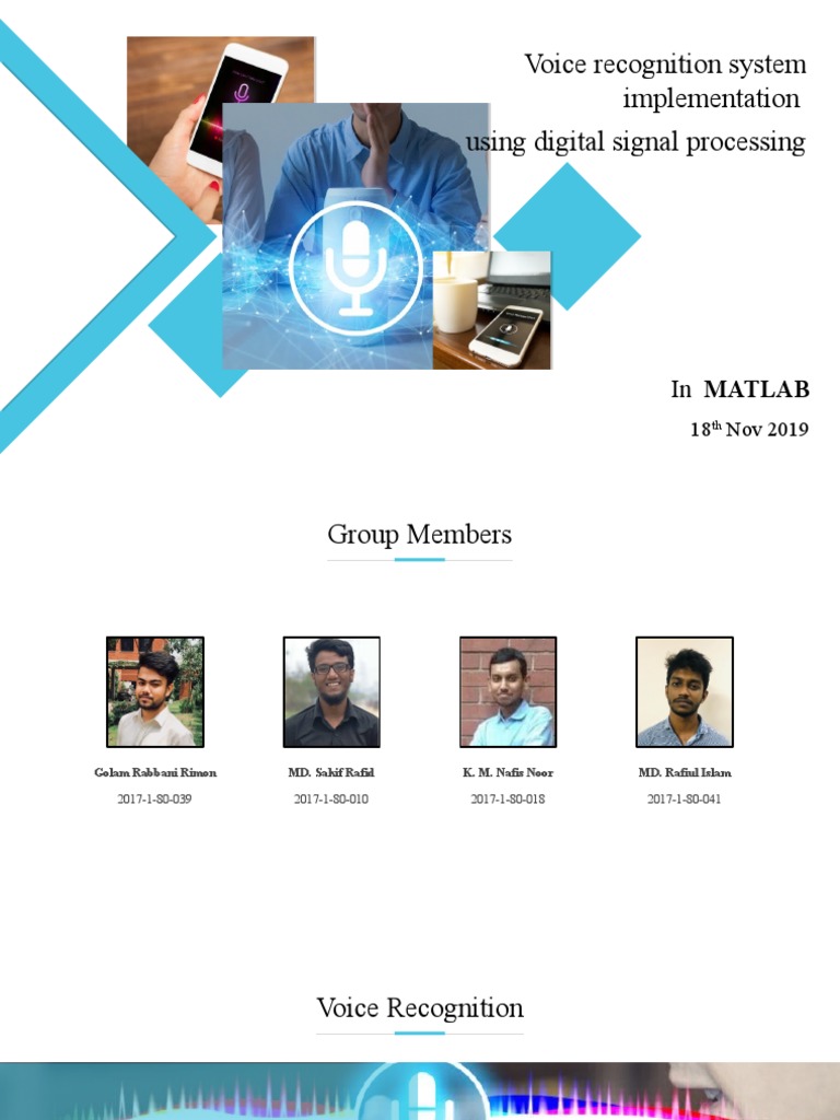 Voice Recognition | Download Free PDF | Speech Recognition | Digital ...