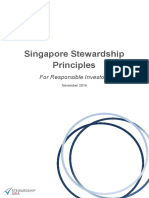 Singapore Stewardship Principles: For Responsible Investors
