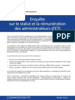 Rapport IFA Statut Et Remunerartion