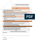 Form Behavior Change Assessment