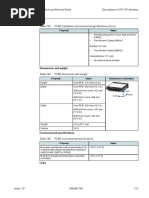 RRU Nokia Power & Installation Specs | PDF | Information And ...