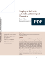 Kirch (2010) Peopling of The Pacific - A Holistic Anthropological Perspective