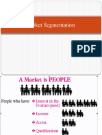 Market Segementation - 2