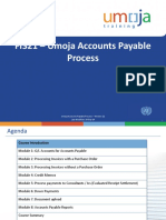 FI321 - Umoja Accounts Payable Process - ILT PPT - v11