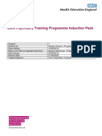 Core Psychiatry Training Programme Induction Pack PDF