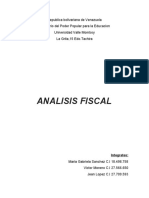 Análisis Fiscal