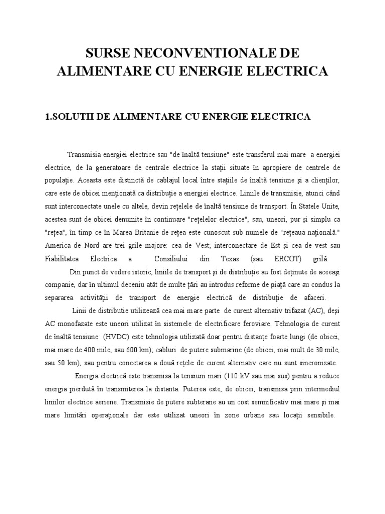 Copy Of Surse Neconventionale De Aliment Are Cu Energie Electrica Nou