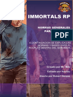 Immortals RP - Normas PDF