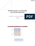 Clase 1 - Introducción A La Fisiología Del Sistema Nervioso 2020-I