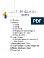 Introduction to z-Transform Properties
