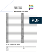 Cardinal and Ordinal Numbers - 2199