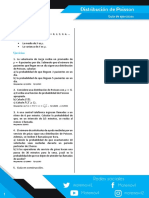 Distribución de Poisson Ejercicios Propuestos PDF
