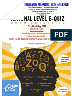 National Level E-Quiz: Agurchand Manmull Jain College