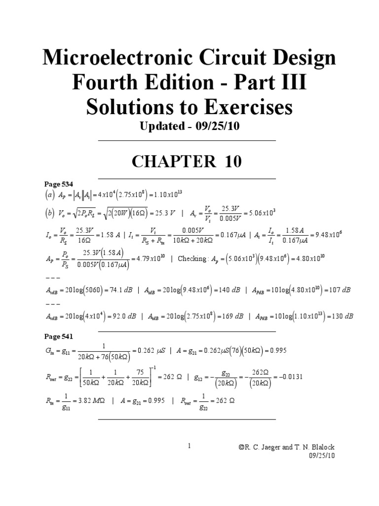 MCD4 EExercise Solns Part 3 | PDF
