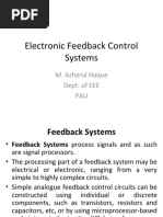 Lesson #1 Lecture #2 Examples of Feedback Control Systems