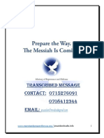 23.03.2020 Message of The Lord PDF