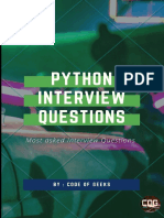 Interview Python: Most Asked Interview Questions