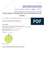 Know About Parameters That Determine Gear Shapes - KHK Gears PDF
