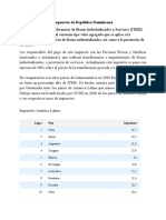 Impuestos de República Dominicana