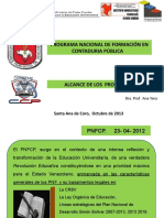 Presentación Alcance de Los Trayectos Del PNFCP - Actividad-Producto.