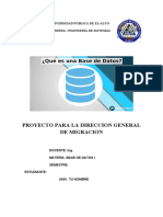 Proyecto Base de Datos 1