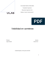 Visibilidad en Carreteras - Cesar Urive