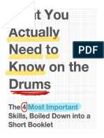 What You Actually Need To Know On Drums Edit 3 21 19 PDF