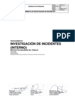 Per Doc 2 Procedimiento de Investigación de Incidentes