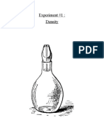 Experiment #1: Density