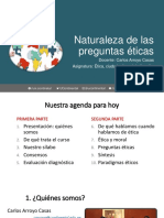 Semana 1-Naturaleza de Las Preguntas Éticas PDF