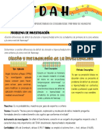 Diferencias TDAH Estudiantes Primaria Zona Urbana y Rural Huancayo
