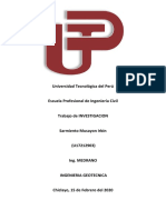 Trabajo de Investigacion de Ingenieria Geotecnica-Irbin Sarmiento Musayon