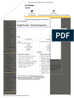 Simple Present vs. Present Progressive - English Grammar