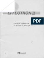 Effectron II Manual PDF