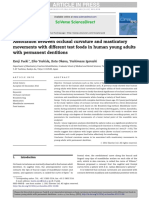 Association Between Occlusal Curvature and Masticatory Movements With Different Test Foods in Human Young Adults With Permanent Dentitions