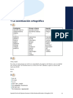 IB Grammar topic 1 La acentuaction ortographica answers