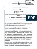 2014.04.22 Decreto 770 Listado Cambios Menores (L1682, Art. 41) PDF