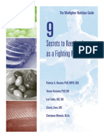 Secrets To Keeping Lean As A Fighting Machine: The Warfighter Nutrition Guide