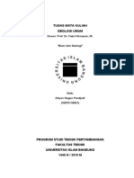 Tugas Mata Kuliah Geologi Umum "Bumi dan Geologi