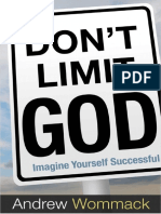 25. Don't Limit God Imagine Yourself