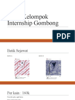 Batik Kelompok Internship Gombong