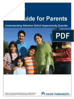 Adhd A Guide For Parents: Understanding Attention Deficit Hyperactivity Disorder