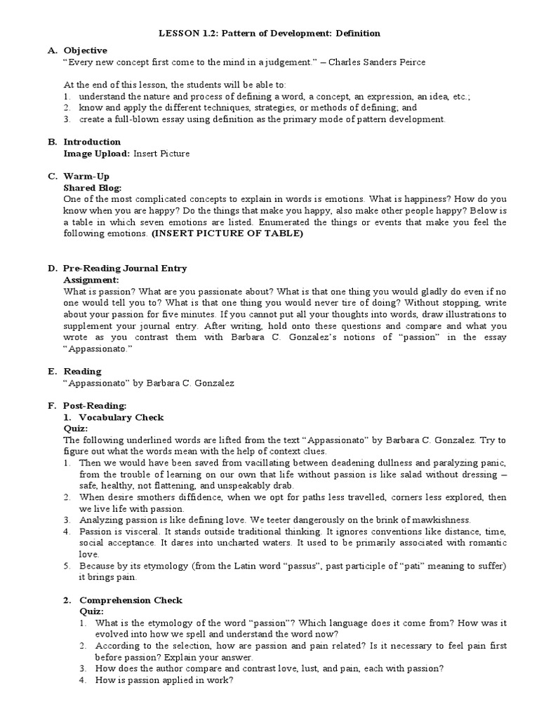 Child development essay image