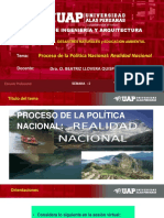 SEMANA 2 PROCESO DE LA POLÍTICA NACIONAL_REALIDAD NACIONAL