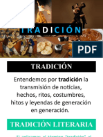 Conceptos - Tradición Literaria - Intertextualidad - Ejemplos