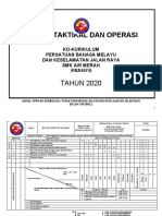 PELAN TAKTIKAL OPERASI PERSATUAN BM 2020