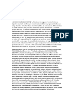 Abandono Del Cargo y Terminacion Anticipada 2016