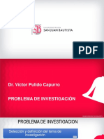 Sesión V MIM PROBLEMA DE INVESTIGACIÓN