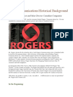 Rogers Communications Historical Background